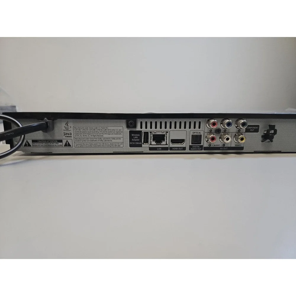 Samsung Blue Ray 3D Player BD-D5500 Tested Working No Remote